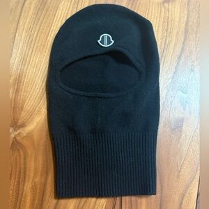 NWOT Moncler X Rick Owen’s Black Knit Skull